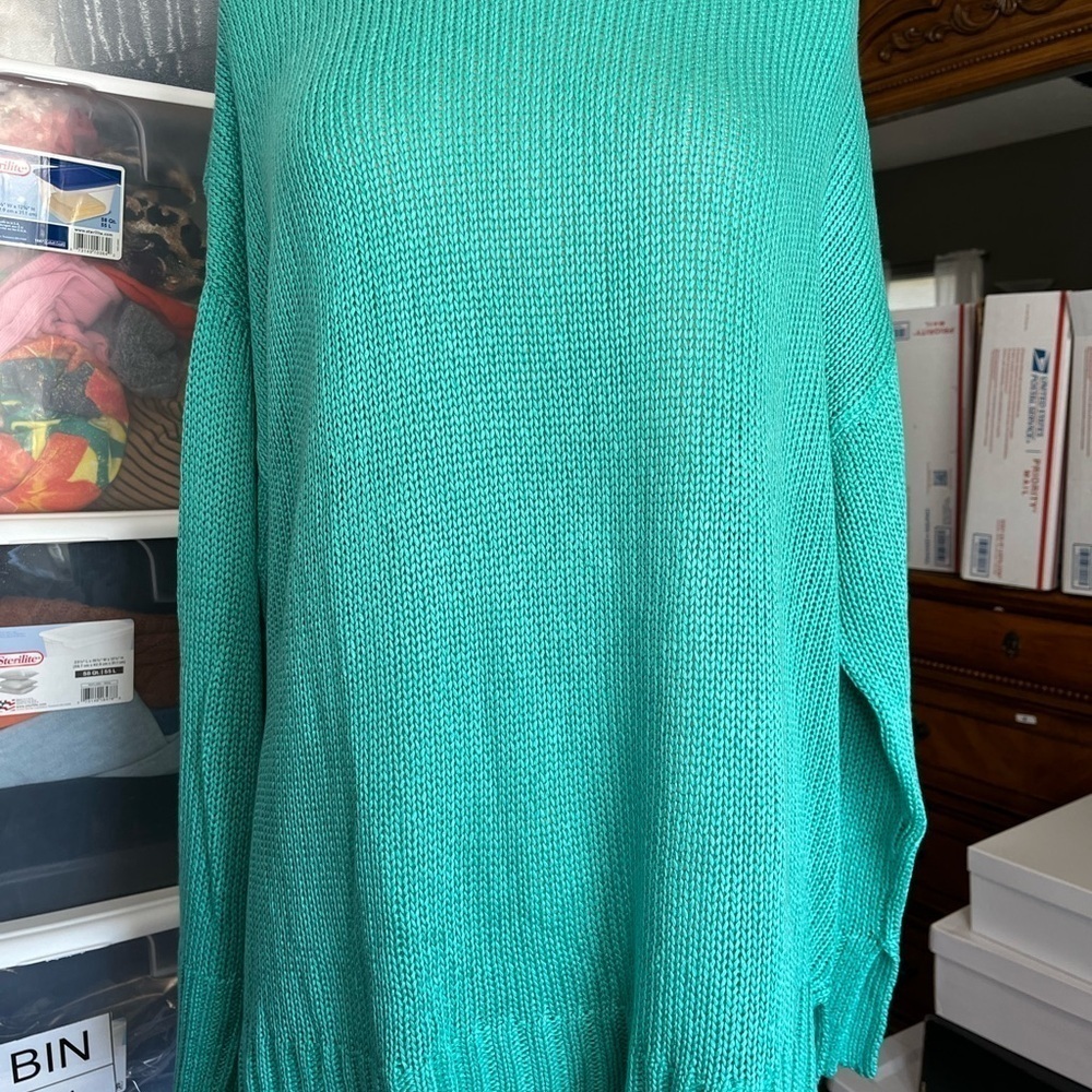 Turquoise Sweater - Picture 2 of 11